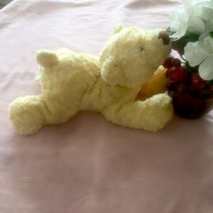 💕Host Pick💕Baby Ganz Lazy Bear extremely Soft and cuddly 14” long